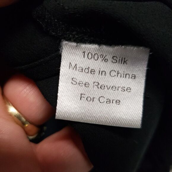 Parker cinched waist pleated supplice silk blouse - Picture 3 of 7